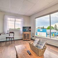 Walkable St Ignace Condo with Lake Huron Views